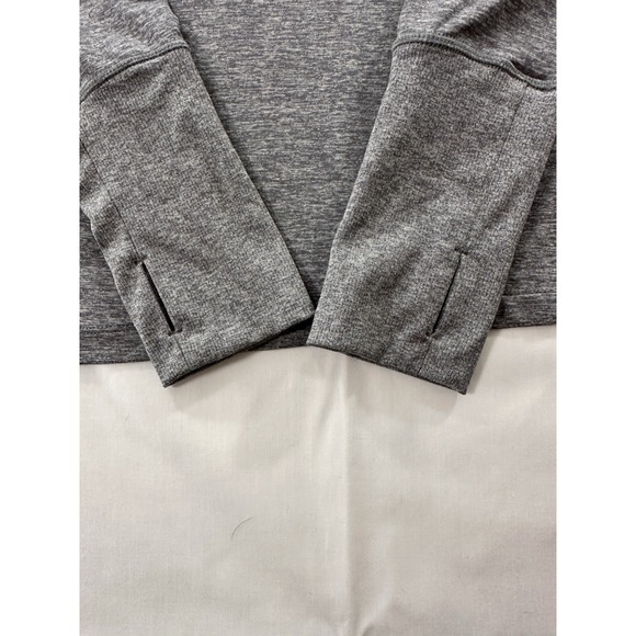 Nike Men's Dri-Fit Running 1/2 Zip Pullover Long Sleeve‎ Gray Size XL - Picture 4 of 9